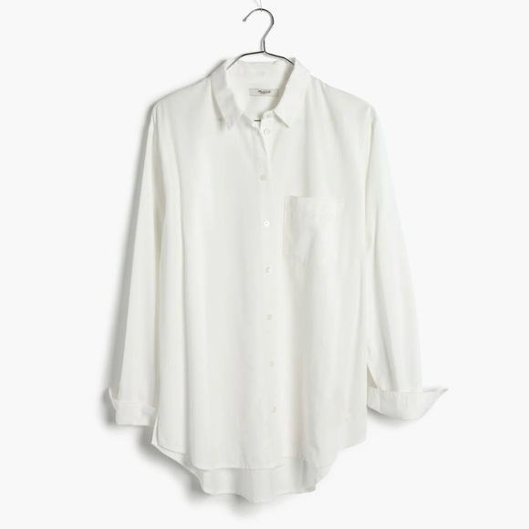 Madewell White  Button Up - M